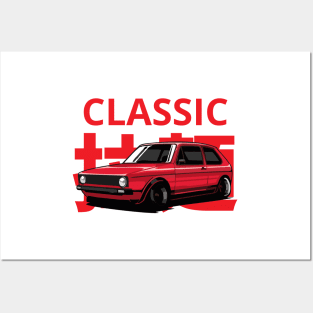 classic car Posters and Art